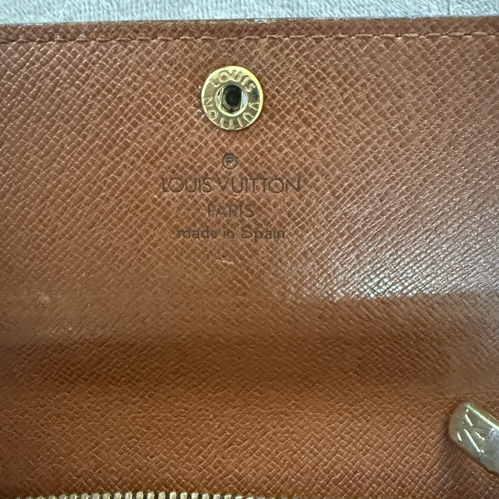 Vintage Louis Vuitton Monogram Porte Tresor Compact Wallet - Picture 4 of 5